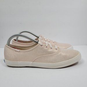 Keds Champion Women's Low Top Light Pink Sneakers WF57957 US Size 8.5